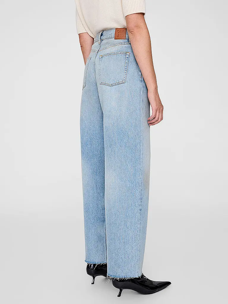 ANINE BING | Jeans Wide Leg MANON | blau