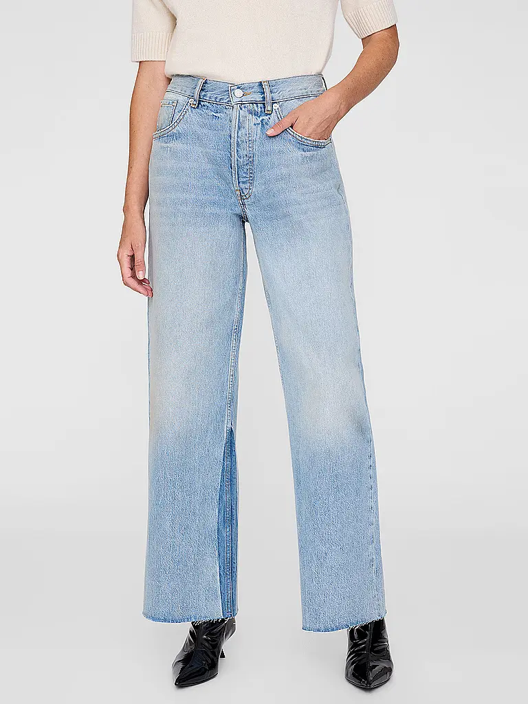 ANINE BING | Jeans Wide Leg MANON | blau