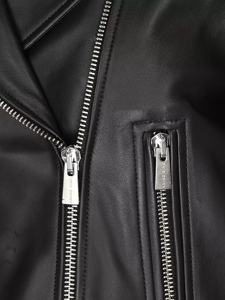 ANINE BING | Lederjacke | Noir