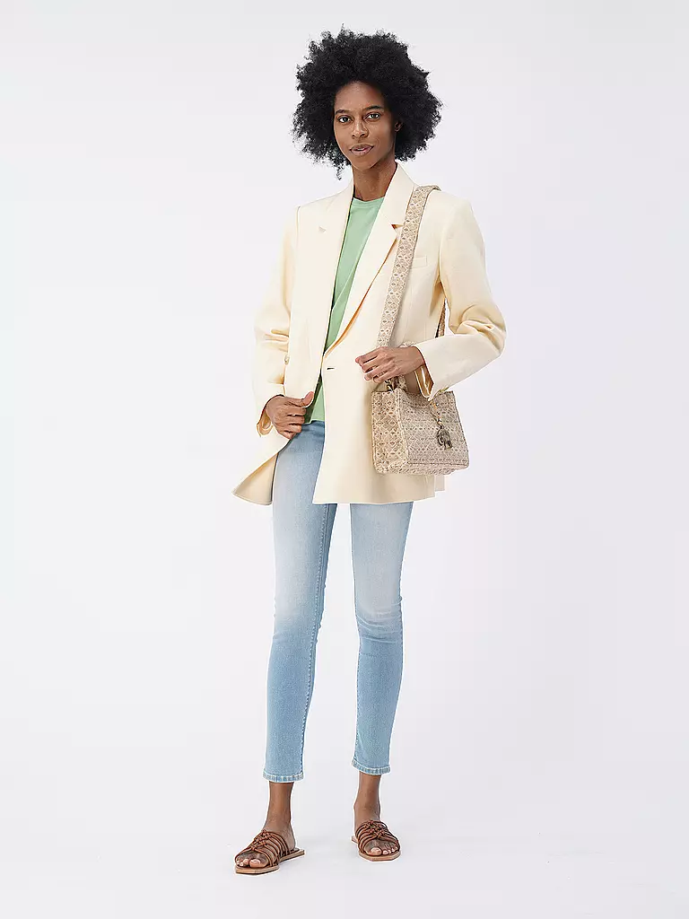 ANINE BING | Leinenblazer | Crème