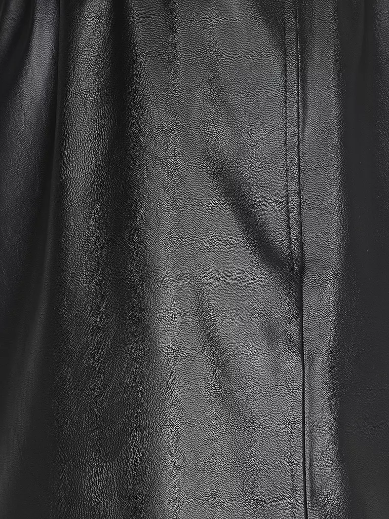 ANINE BING | Mini-jupe aspect cuir | 