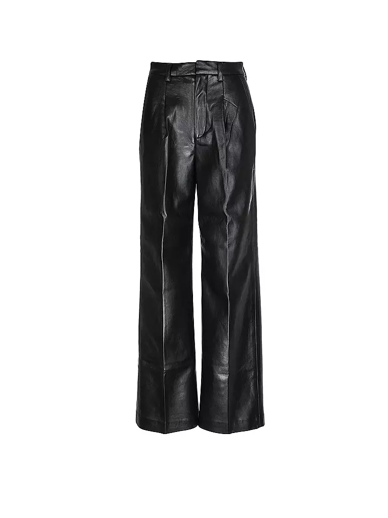 ANINE BING | Pantalon aspect cuir CARMEN | schwarz