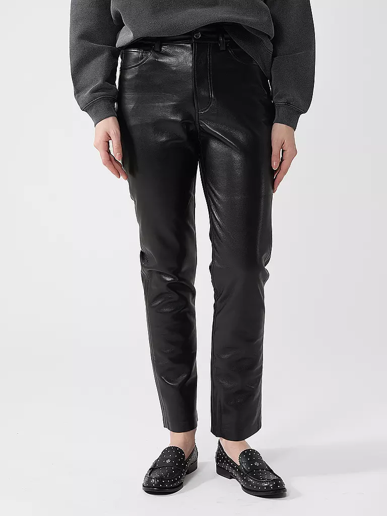 ANINE BING | Pantalon en cuir BRUNO | 