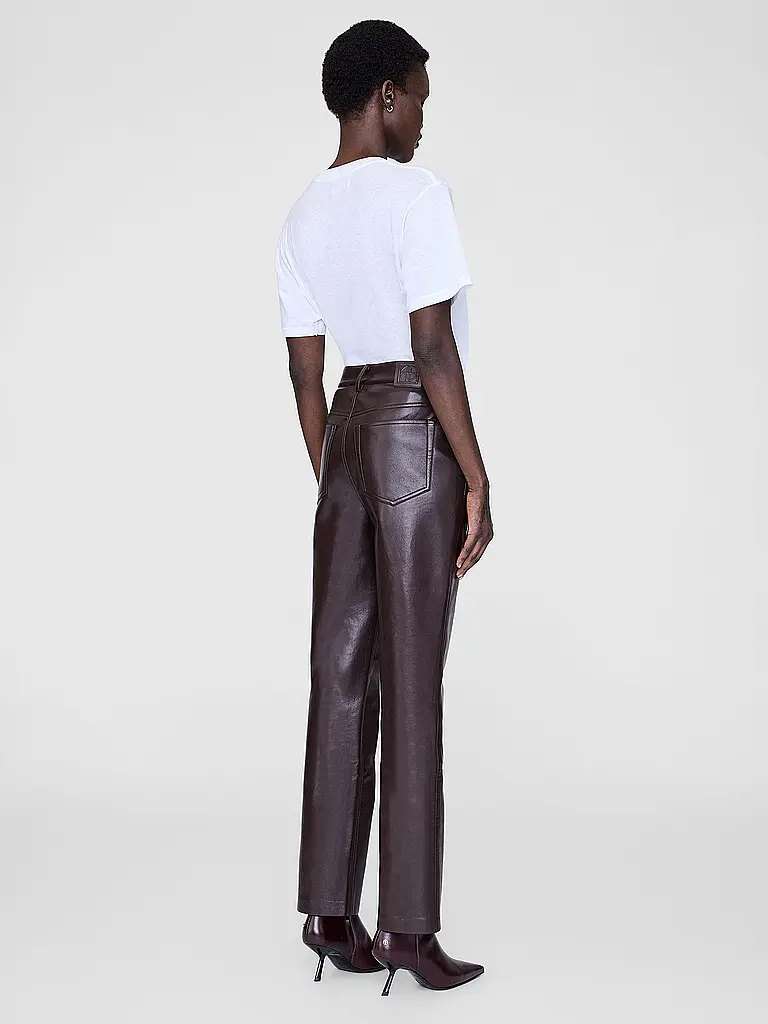 ANINE BING | Pantalon en cuir BRUNO | 
