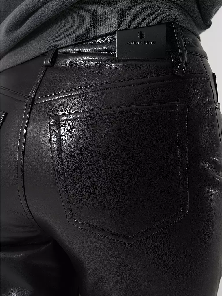 ANINE BING | Pantalon en cuir BRUNO | 
