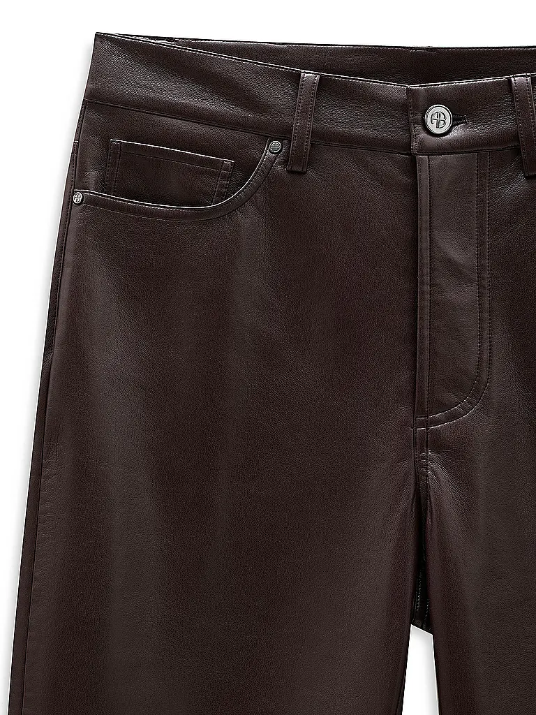 ANINE BING | Pantalon en cuir BRUNO | 