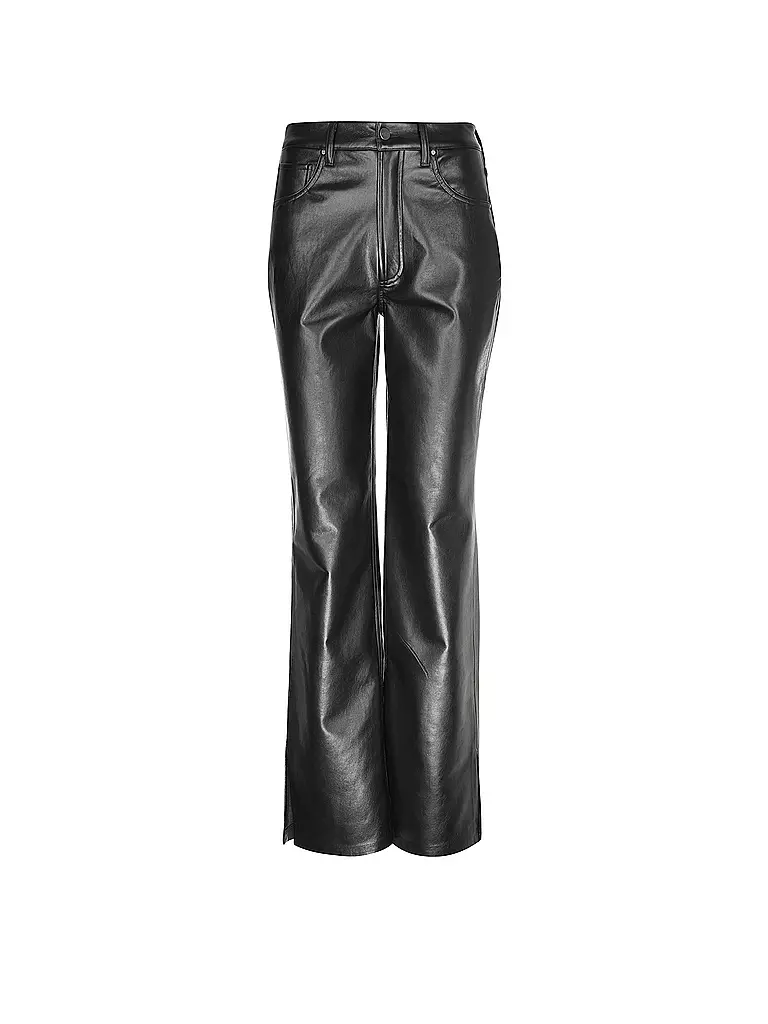 ANINE BING | Pantalon en similicuir ROY PANT | schwarz