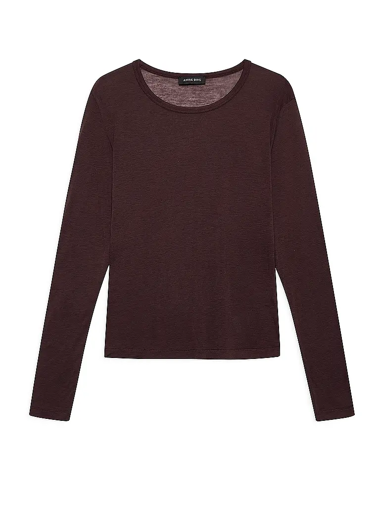 ANINE BING | T-shirt à manches longues SYLVIE | braun