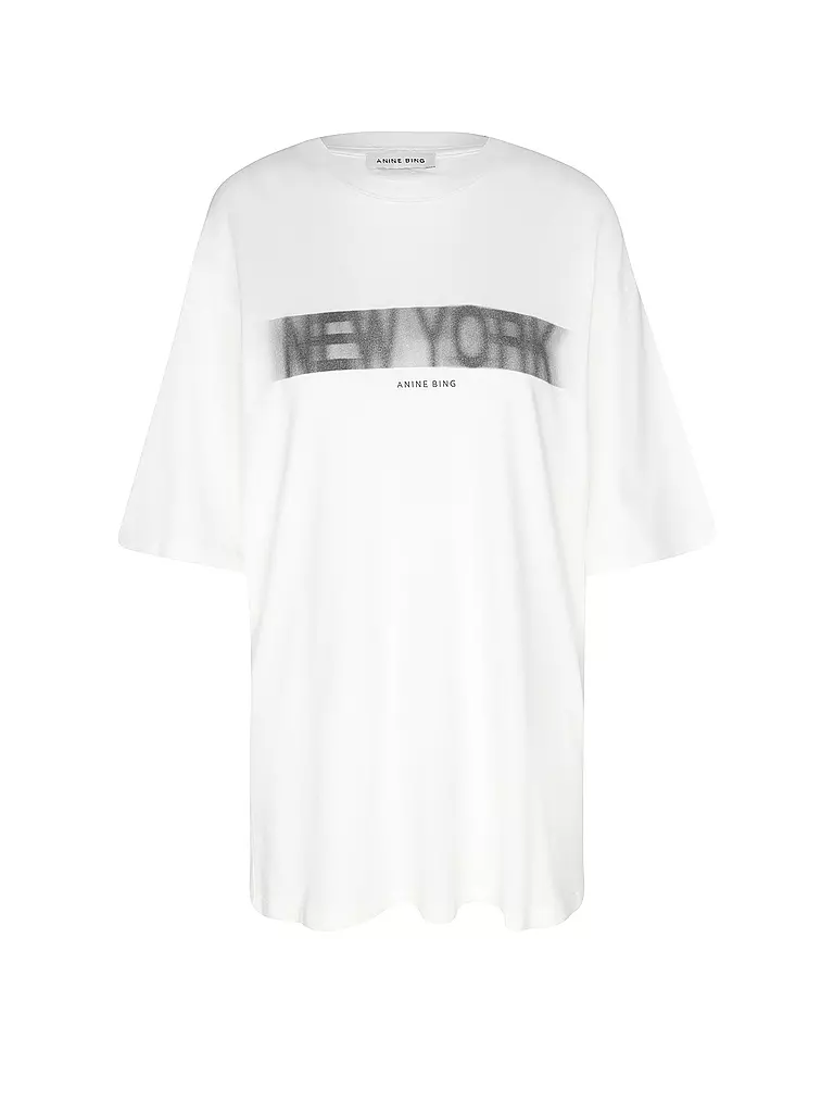 ANINE BING | T-Shirt CASON TEE BLUR | Blanc