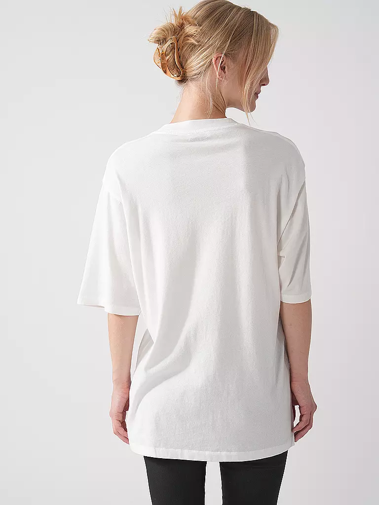 ANINE BING | T-Shirt CASON TEE BLUR | Blanc