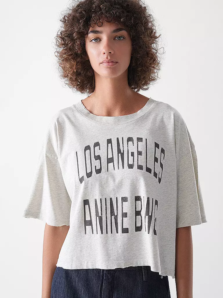 ANINE BING | T-Shirt JOHNNY | grau