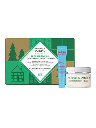 ANNEMARIE BÖRLIND | Coffret cadeau - LL REGENERATION Winter Recovery Night Set 50ml / 15ml