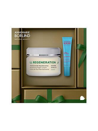 ANNEMARIE BÖRLIND | Coffret cadeau - LL REGENERATION Winter Recovery Night Set 50ml / 15ml