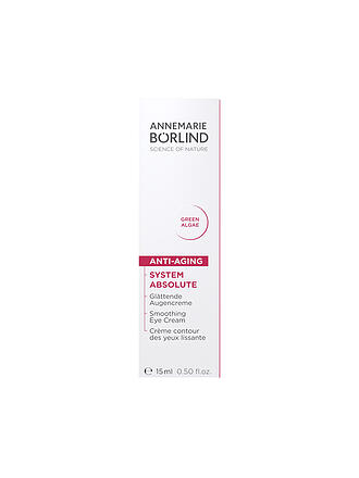 ANNEMARIE BÖRLIND | SYSTEM ABSOLUTE Crème Lissante Contour des Yeux 15ml
