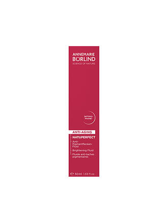 ANNEMARIE BÖRLIND | NATUPERFECT Sérum Anti-Taches Pigmentaires 50ml