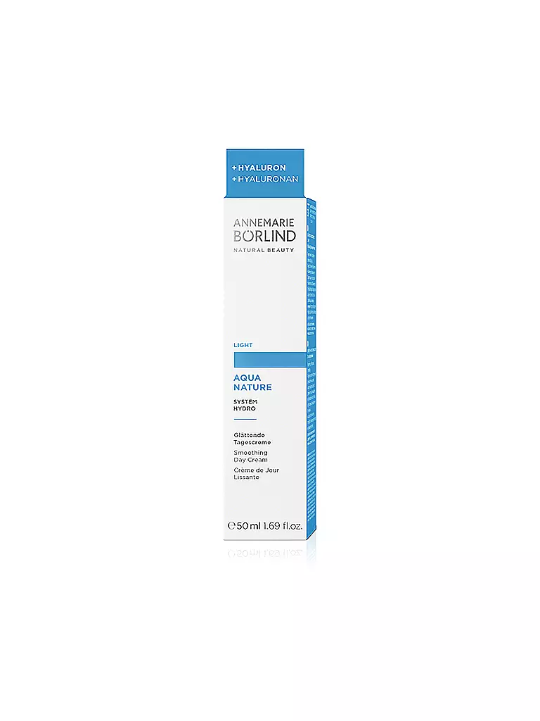 ANNEMARIE BÖRLIND | AQUANATURE Crème de Jour Lissante Light 50ml | Aucune couleur