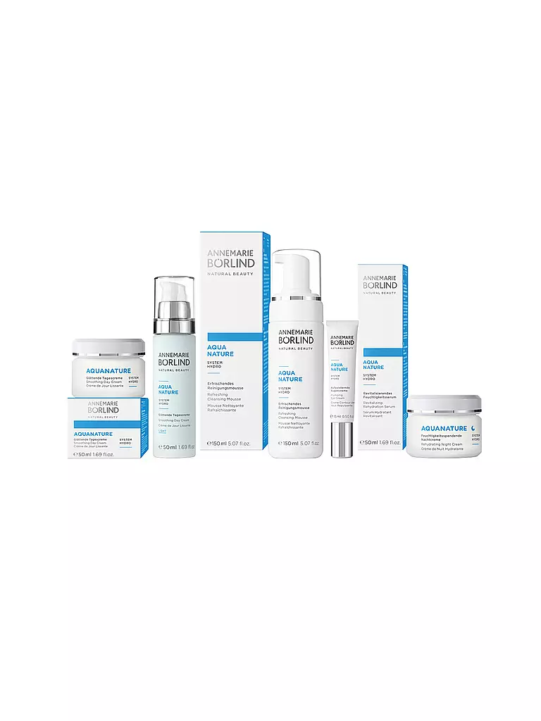ANNEMARIE BÖRLIND | AQUANATURE Crème de Jour Lissante Light 50ml | 