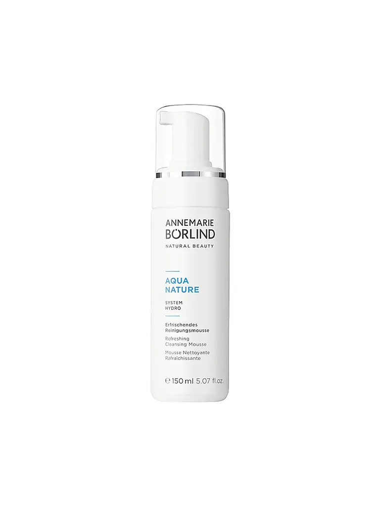 ANNEMARIE BÖRLIND | AQUANATURE Mousse Nettoyante Rafraîchissante 150ml | keine Farbe