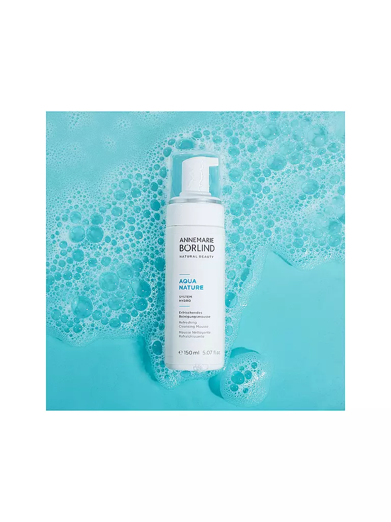 ANNEMARIE BÖRLIND | AQUANATURE Mousse Nettoyante Rafraîchissante 150ml | 
