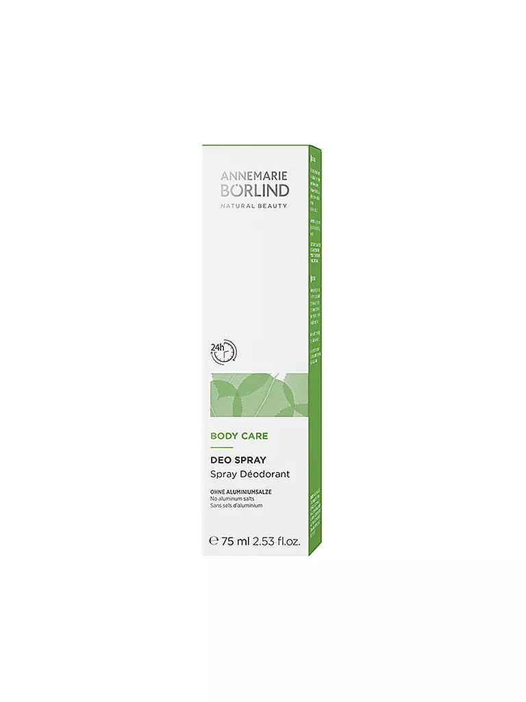 ANNEMARIE BÖRLIND | BODY CARE Déo Spray 75ml | Aucune couleur