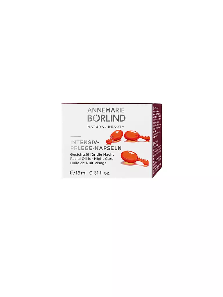 ANNEMARIE BÖRLIND | CAPSULES DE SOIN INTENSIF 50 pièces | keine Farbe