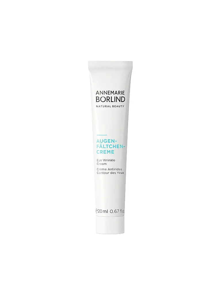ANNEMARIE BÖRLIND | CRÈME ANTI-RIDES YEUX 20ml | keine Farbe