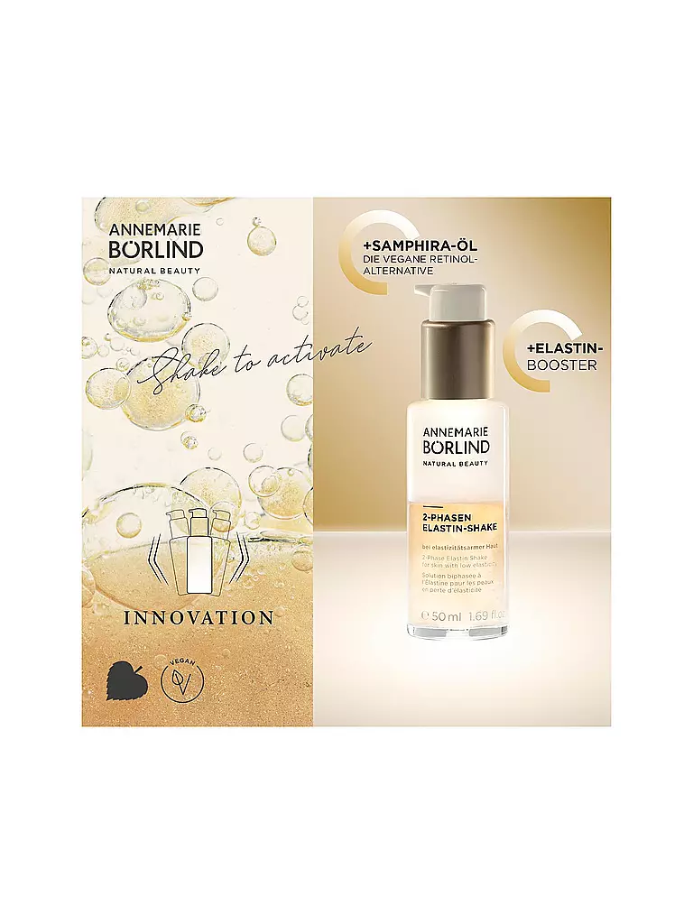 ANNEMARIE BÖRLIND | Crème pour le visage - SHAKE ÉLASTINE 2-PHASES 50ml | 