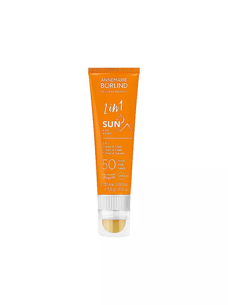 ANNEMARIE BÖRLIND | Crème solaire & stick 2 en 1 FPS 50 30ml/3,5g | keine Farbe
