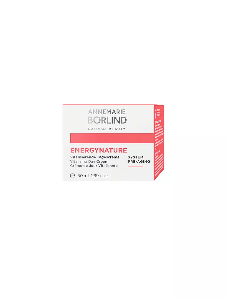 ANNEMARIE BÖRLIND | ENERGYNATURE Crème de Jour Vitalisante 50ml | Aucune couleur