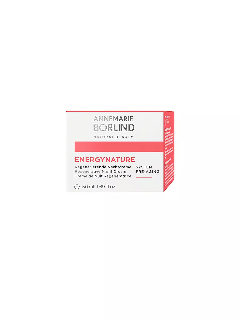 ANNEMARIE BÖRLIND | ENERGYNATURE Crème de nuit régénératrice 50 ml | Aucune couleur