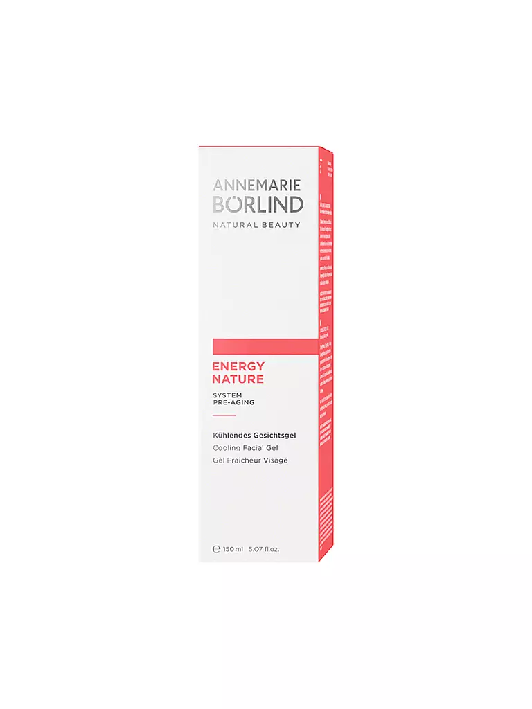 ANNEMARIE BÖRLIND | ENERGYNATURE Gel Visage Rafraîchissant 150ml | keine Farbe