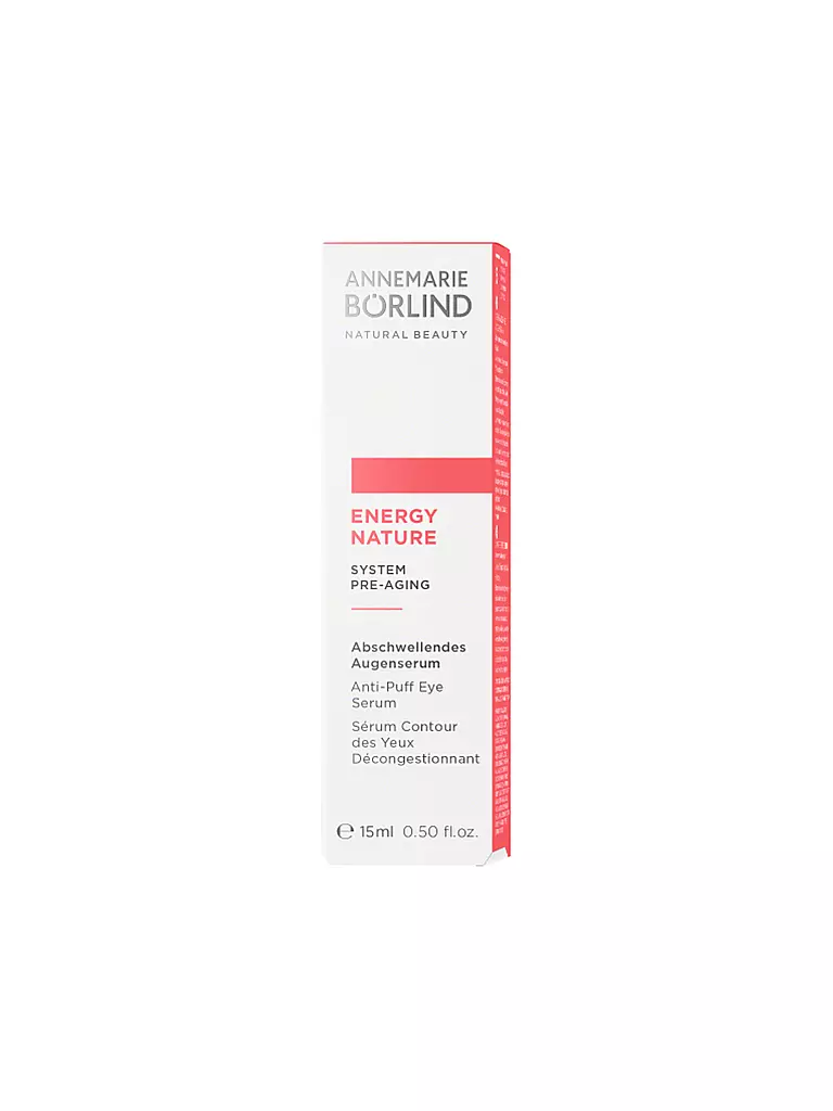 ANNEMARIE BÖRLIND | ENERGYNATURE Sérum Yeux Décongestionnant 15ml | keine Farbe