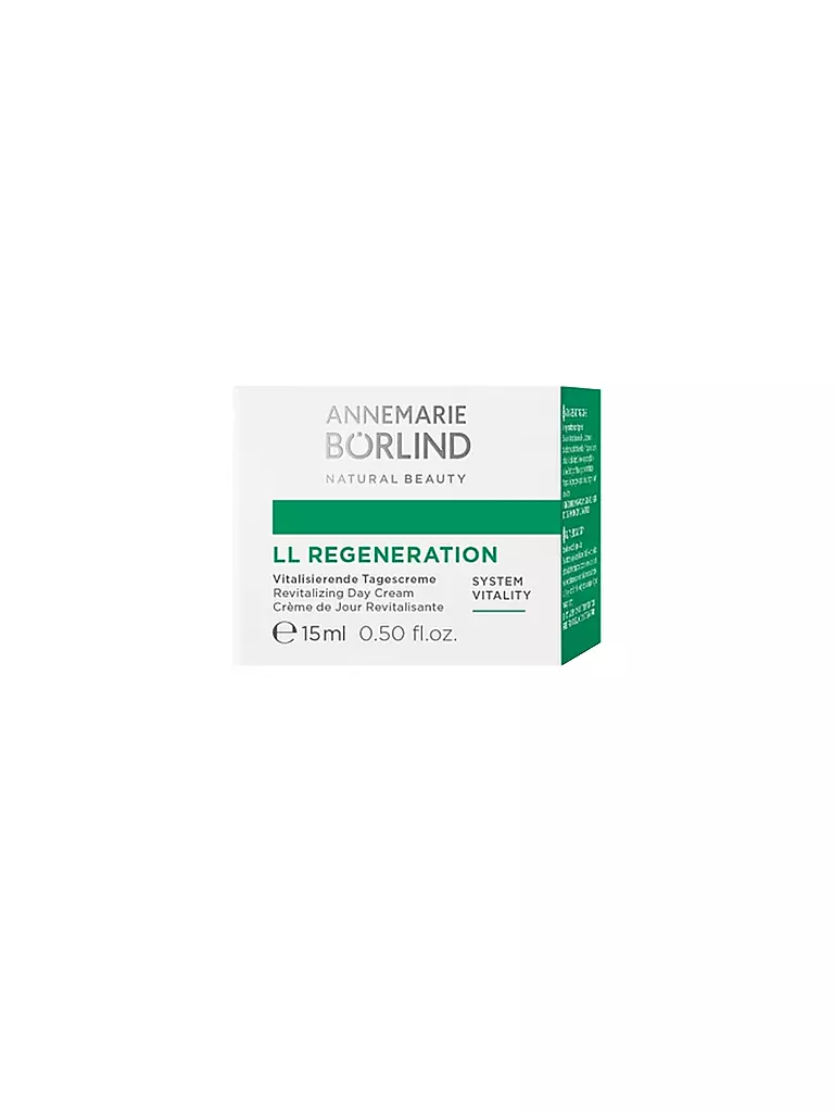 ANNEMARIE BÖRLIND | LL REGENERATION Crème de jour vitalisante 15 ml | Aucune couleur