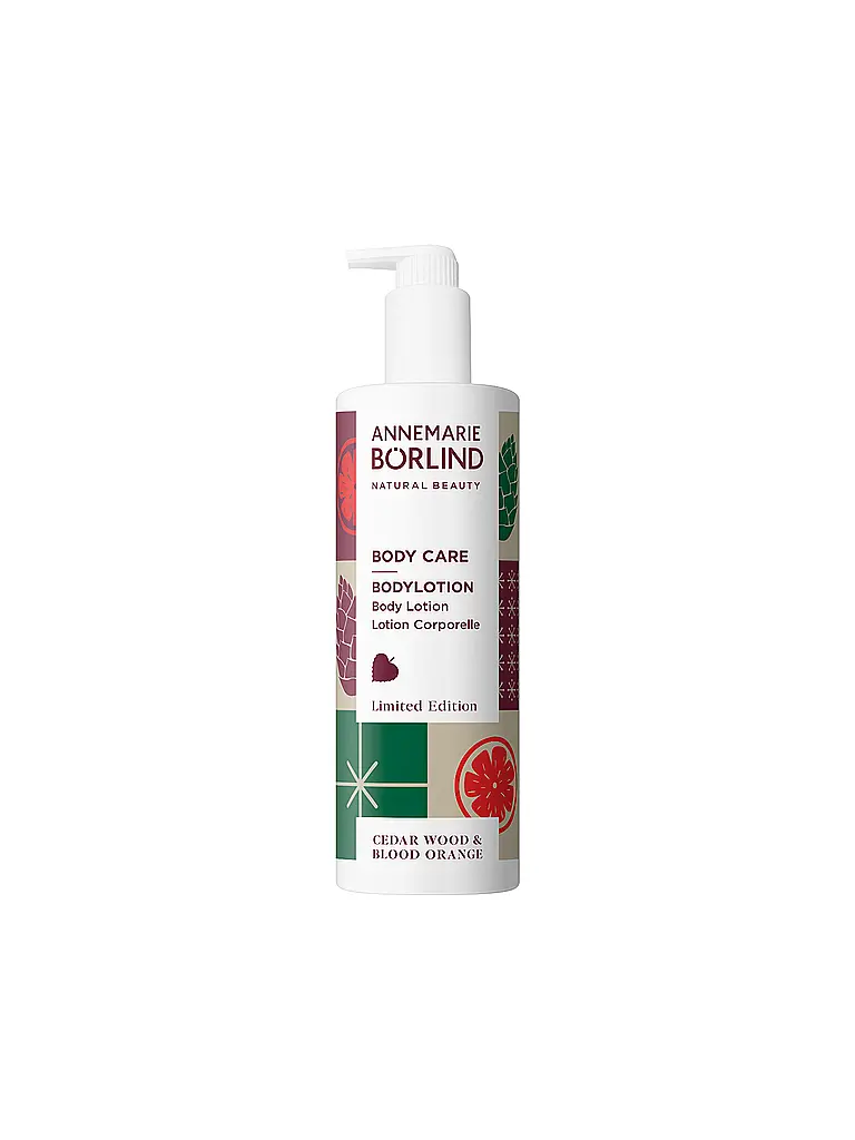 ANNEMARIE BÖRLIND | Lotion corporelle Bois de cèdre & Orange sanguine 400 ml | Aucune couleur
