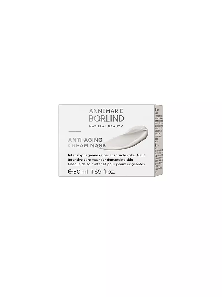 ANNEMARIE BÖRLIND | MASQUE CRÈME ANTI-ÂGE 50 ml | Aucune couleur