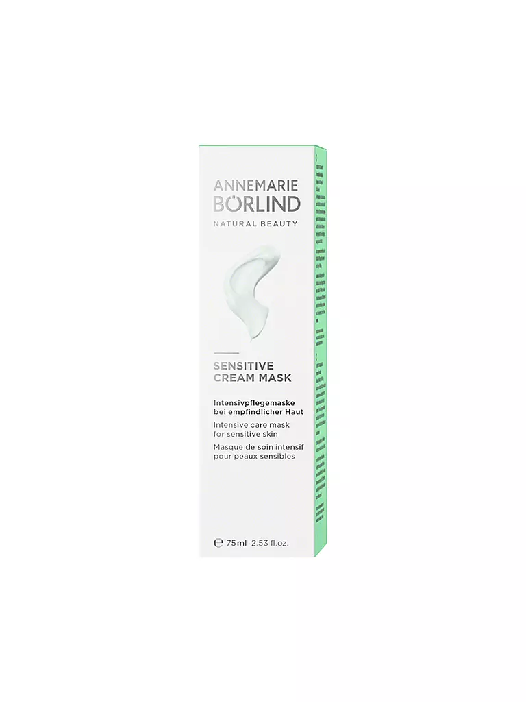 ANNEMARIE BÖRLIND | MASQUE CRÈME PEAUX SENSIBLES 75ml | Aucune couleur
