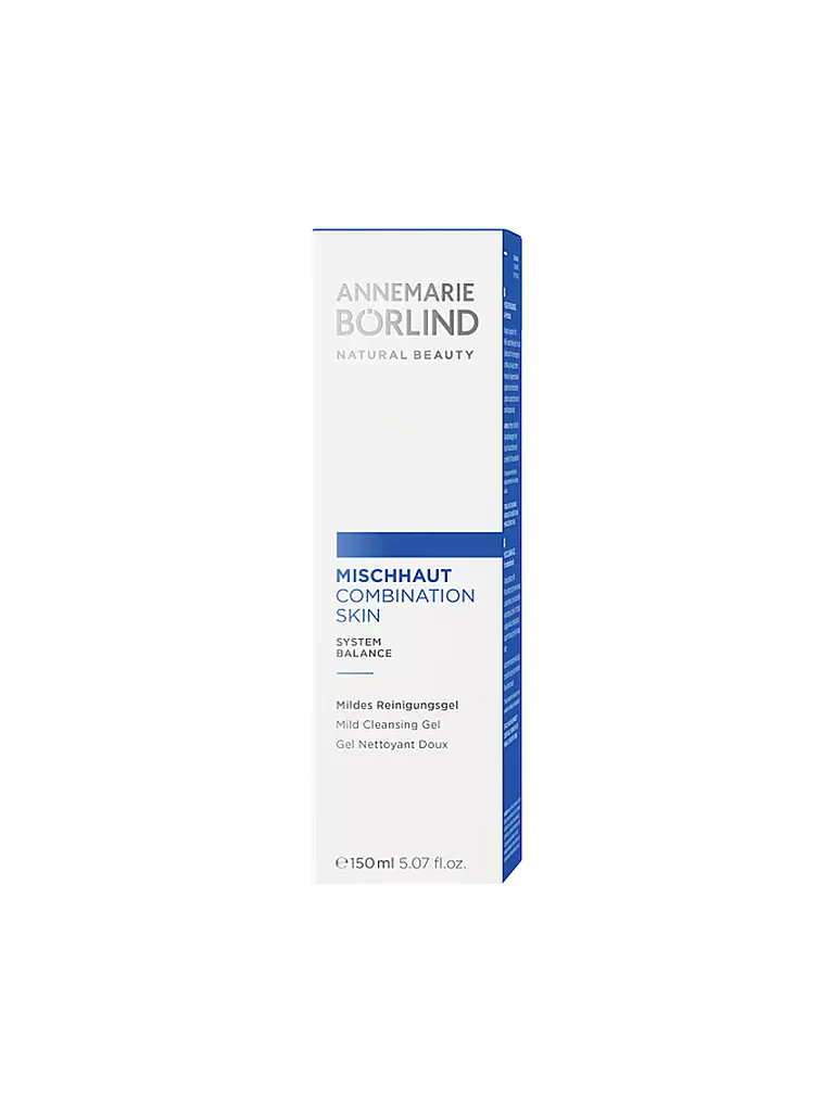 ANNEMARIE BÖRLIND | MISCHHAUT Gel Nettoyant Doux 150ml | Aucune couleur