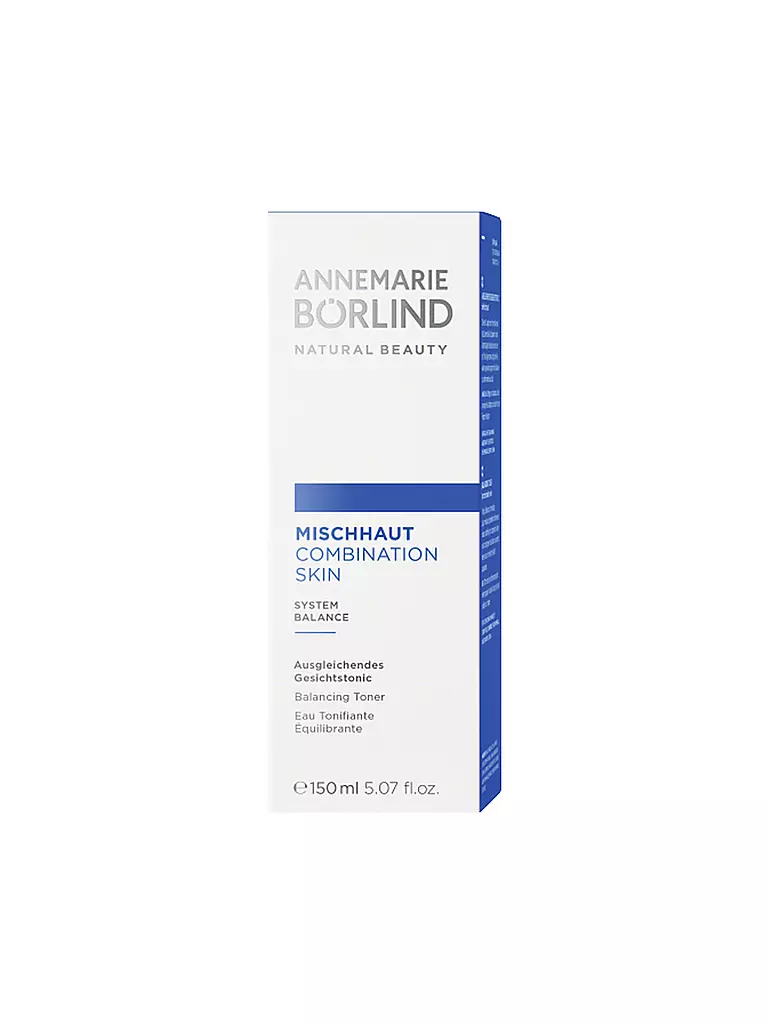 ANNEMARIE BÖRLIND | MISCHHAUT Lotion Tonique Équilibrante 150 ml | keine Farbe