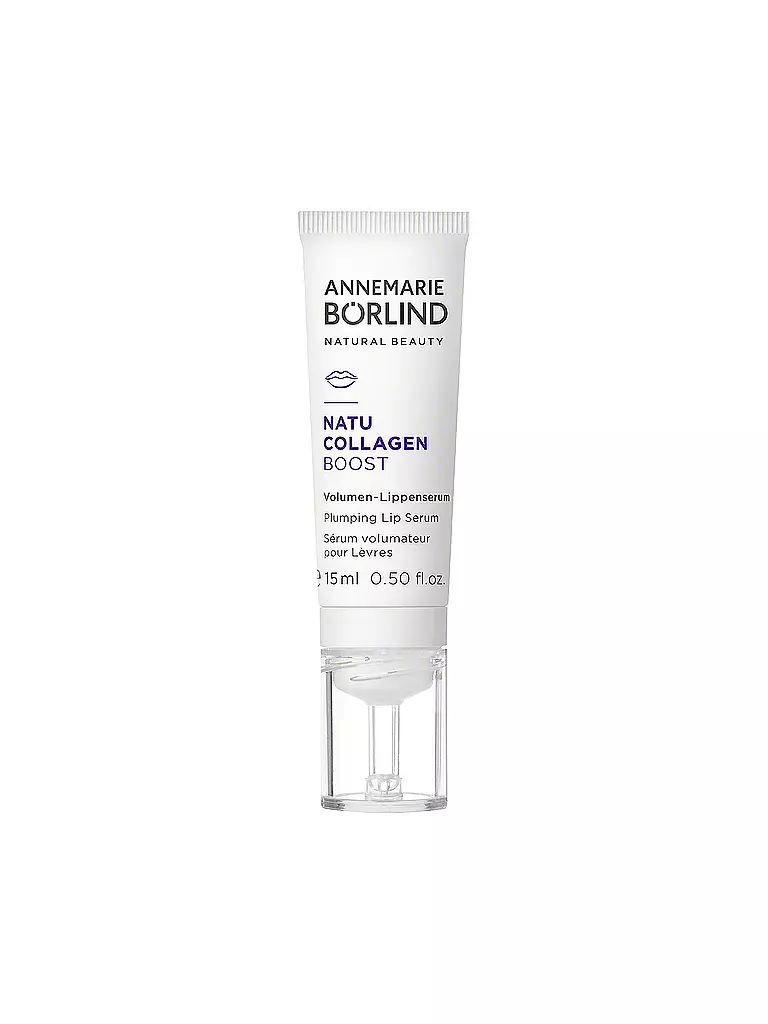 ANNEMARIE BÖRLIND | NATU COLLAGEN Sérum Volumateur Lèvres 15ml | transparent
