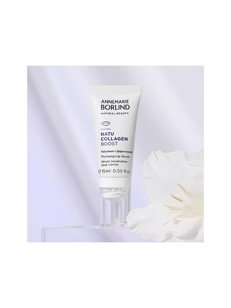 ANNEMARIE BÖRLIND | NATU COLLAGEN Sérum Volumateur Lèvres 15ml | 