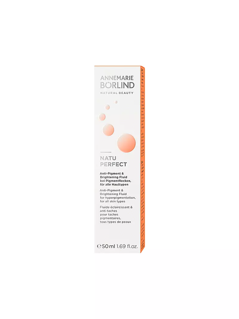 ANNEMARIE BÖRLIND | NATUPERFECT - Fluide Anti-Pigment et Éclaircissant 50ml | keine Farbe