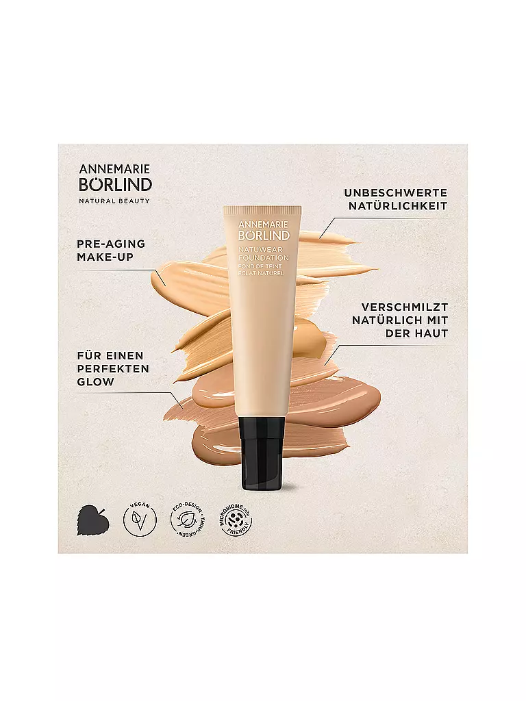 ANNEMARIE BÖRLIND | NATUWEAR® FOUNDATION (12 Ivoire Clair) | 