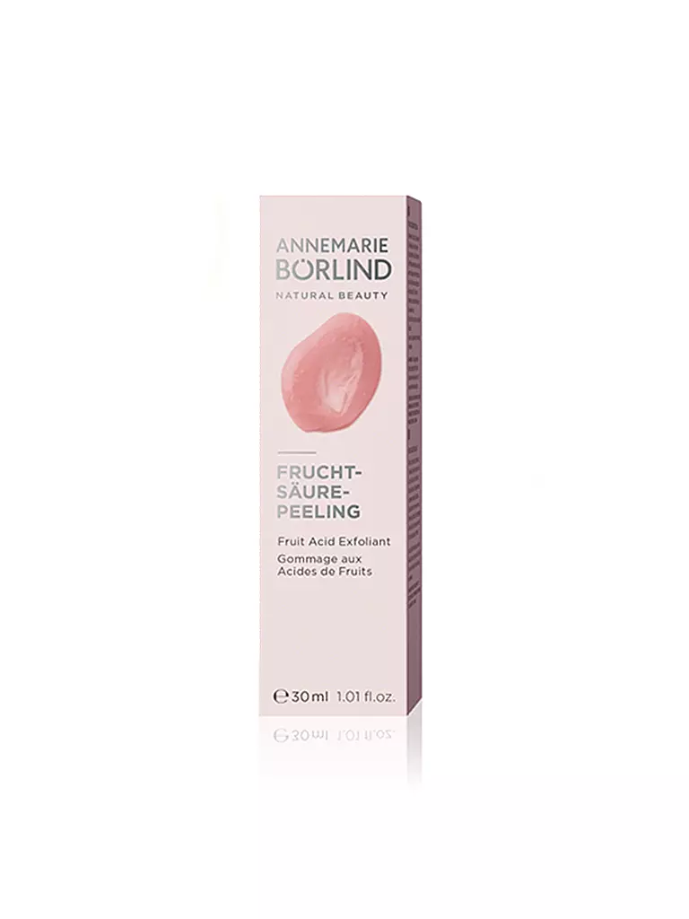 ANNEMARIE BÖRLIND | PEELING AUX ACIDES DE FRUITS 30ml | transparent