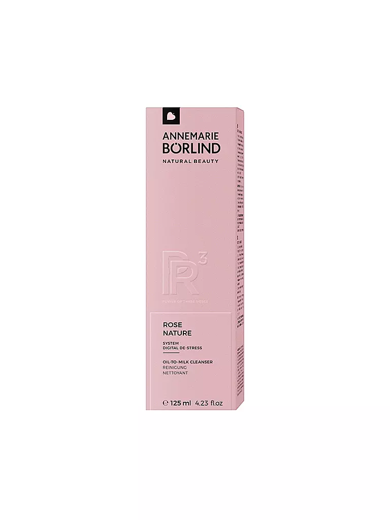ANNEMARIE BÖRLIND | ROSE NATURE NETTOYANT HUILE-LAIT 125ml | keine Farbe