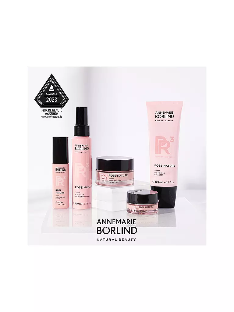 ANNEMARIE BÖRLIND | ROSE NATURE SUPREME GLOW CRÈME-GEL 50ml | 