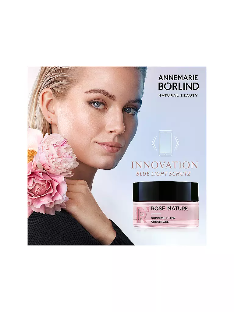 ANNEMARIE BÖRLIND | ROSE NATURE SUPREME GLOW CRÈME-GEL 50ml | 