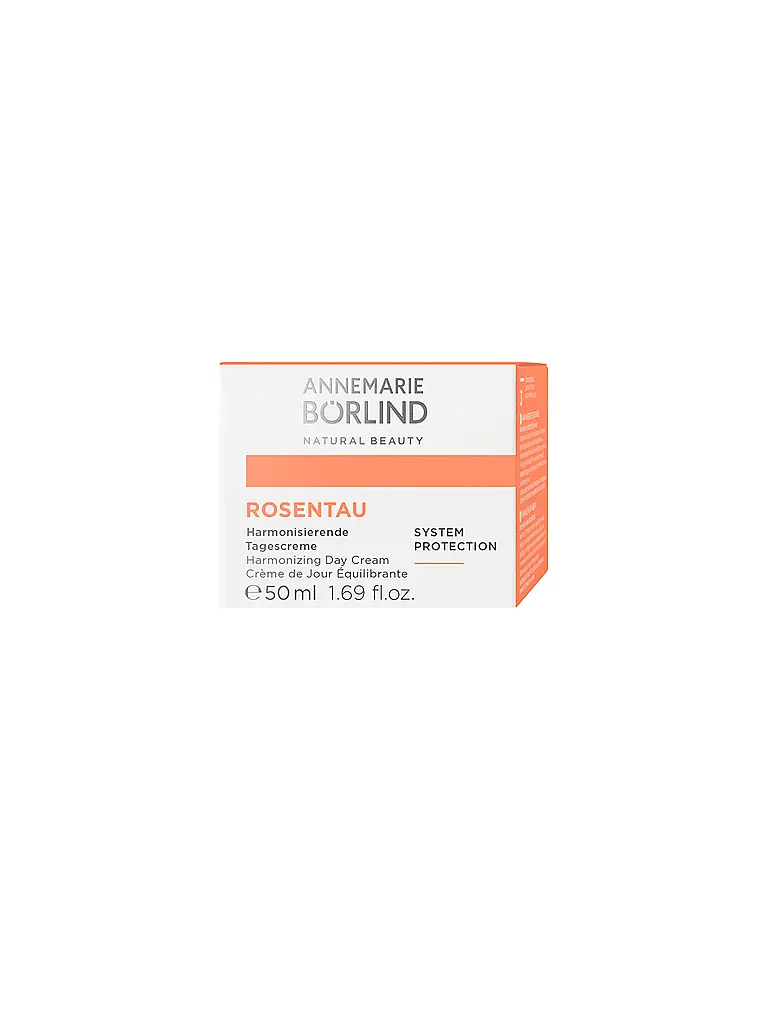 ANNEMARIE BÖRLIND | ROSENTAU Crème de Jour Harmonisante 50ml | keine Farbe