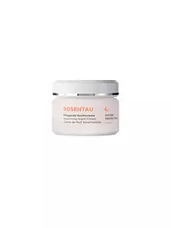 ANNEMARIE BÖRLIND | ROSENTAU Crème de nuit nourrissante 50ml | Aucune couleur