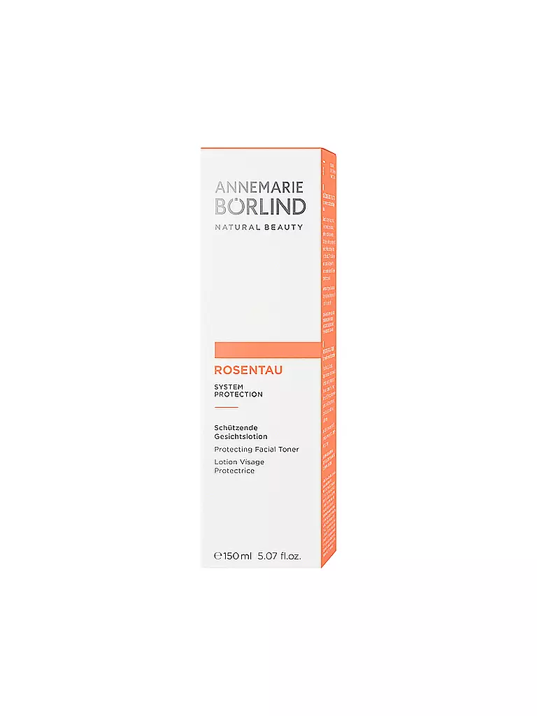 ANNEMARIE BÖRLIND | ROSENTAU Lotion Visage Protectrice 150ml | Aucune couleur