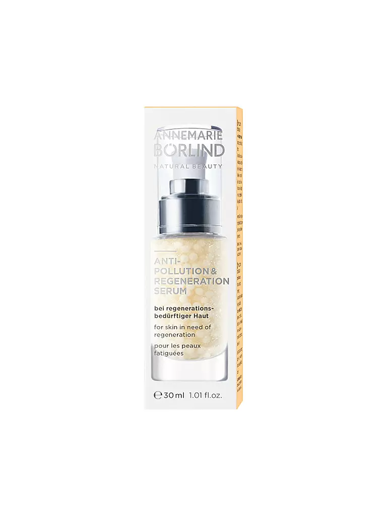 ANNEMARIE BÖRLIND | SÉRUM ANTI-POLLUTION & RÉGÉNÉRATION 30ml | keine Farbe